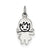 Sterling Silver Enameled Girl Charm hide-image