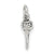 Sterling Silver Golf Ball And Tee Charm hide-image