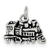 Sterling Silver Antiqued Train Charm hide-image