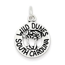 Sterling Silver Antiqued South Carolina Charm hide-image