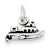 Sterling Silver Antiqued Boat Charm hide-image