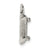 Sterling Silver Skateboard Charm hide-image