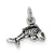 Sterling Silver Antiqued Fish Charm hide-image