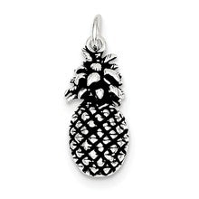 Sterling Silver Antiqued Pineapple Charm hide-image