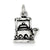 Antiqued Tea Pot Charm in Sterling Silver