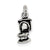 Sterling Silver Antiqued Toilet Charm hide-image