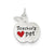 Teacher's Pet Charm in Sterling Silver