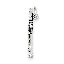 Sterling Silver Antiqued Clarinet Charm hide-image