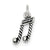 Sterling Silver Antiqued Music Note Charm hide-image