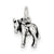 Sterling Silver Antiqued Donkey Charm hide-image