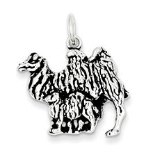 Sterling Silver Antiqued Camel Charm hide-image