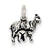 Sterling Silver Antiqued Goat Charm hide-image