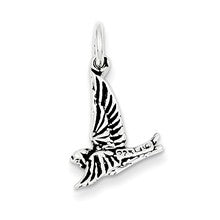 Sterling Silver Antiqued Hummingbird Charm hide-image