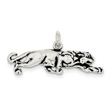 Sterling Silver Antiqued Panther Charm hide-image