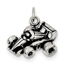 Sterling Silver Antiqued Go Kart Racer Charm hide-image