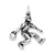 Sterling Silver Antiqued Bowling Charm hide-image