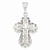 Sterling Silver Cross Pendant, Stylish Pendants for Necklace