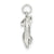 High Heel Charm in Sterling Silver