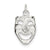 Sterling Silver Comedy Mask Charm hide-image