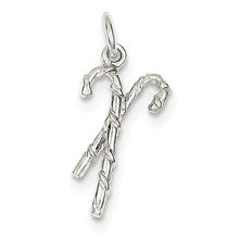 Sterling Silver Candy Canes Charm hide-image