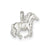 Horse Charm in Sterling Silver