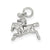 Moveable Bronco Charm in Sterling Silver