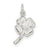 4-leaf Clover Charm in Sterling Silver