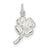 Sterling Silver 4-leaf Clover Charm hide-image