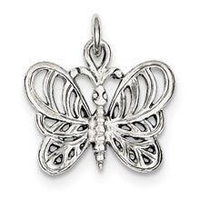 Sterling Silver Butterfly Charm hide-image