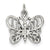 Sterling Silver Butterfly Charm hide-image