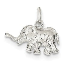 Sterling Silver Elephant Charm hide-image