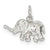 Sterling Silver Elephant Charm hide-image