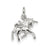 Unicorn Charm in Sterling Silver