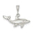 Dolphin Charm in Sterling Silver