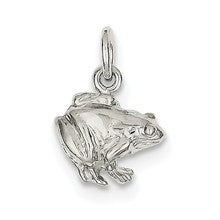 Sterling Silver Frog Charm hide-image