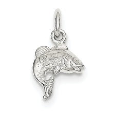 Sterling Silver Fish Charm hide-image