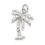 Palm Tree Charm in Sterling Silver