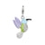 Enamel and Swarovski Elements Hummingbird Charm in Sterling Silver