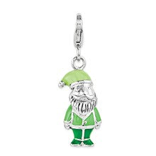 Amore La Vita Sterling Silver Enamel Dwarf Gnome Charm hide-image