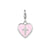 Amore La Vita Sterling Silver Enameled Heart with Cross Charm hide-image