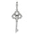 Amore La Vita Sterling Silver CZ Key Charm hide-image