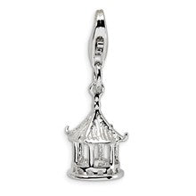 Amore La Vita Sterling Silver Gazebo Charm hide-image