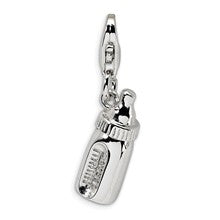 Amore La Vita Sterling Silver Baby Bottle Charm hide-image