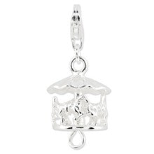 Amore La Vita Sterling Silver Moveable Carousel Charm hide-image