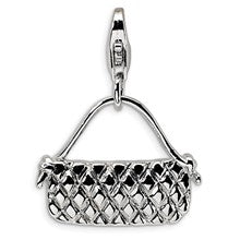 Amore La Vita Sterling Silver Purse Charm hide-image