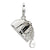 Amore La Vita Sterling Silver 3-D Enameled Purse Charm hide-image