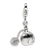 Amore La Vita Sterling Silver 3-D Polished Perfume Charm hide-image