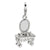 3-D Vanity Charm in Sterling Silver