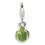 Amore La Vita Sterling Silver 3-D Enameled Tennis Ball Charm hide-image