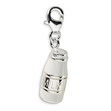 Amore La Vita Sterling Silver 3-D Enameled Milk Jug Charm hide-image